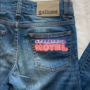 galliano Motel collection skinny jeans